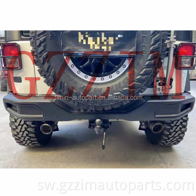 Walinzi wa pua ya nyuma bumper walinzi wa ng'ombe wa ng'ombe kwa je*p jl jt jk